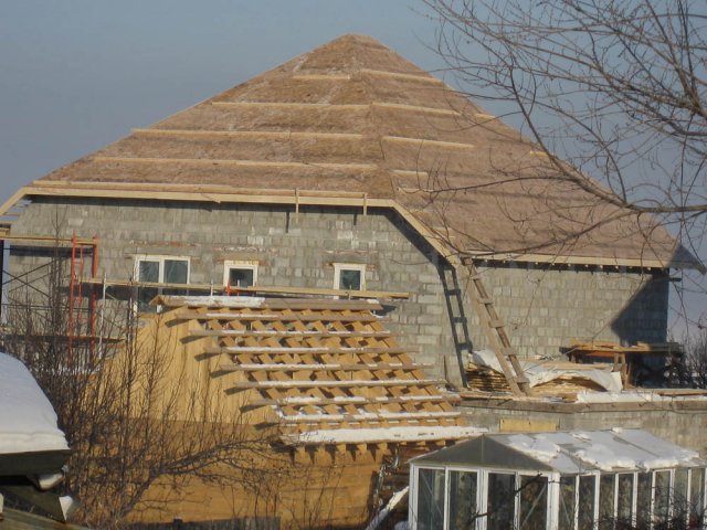 Монтаж крыша по ул.Тульская