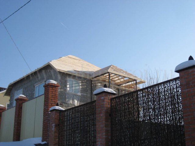 Монтаж крыша по ул.Тульская