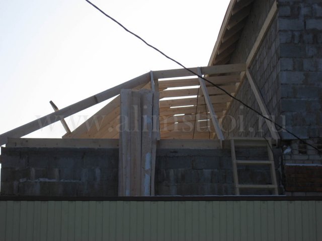 Монтаж крыша по ул.Тульская