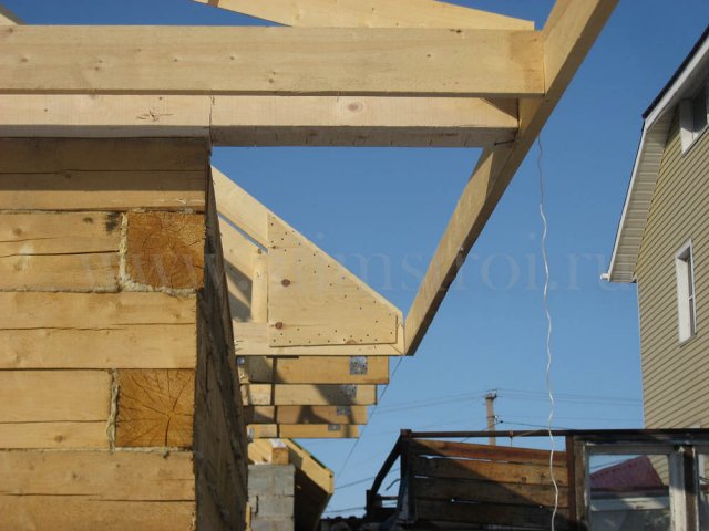 Монтаж крыша по ул.Тульская