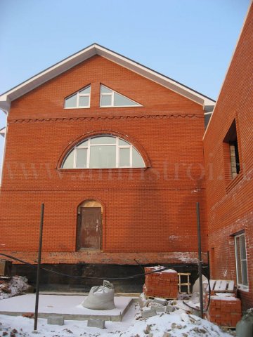 Мансардная крыша гараж по ул.Грушевая