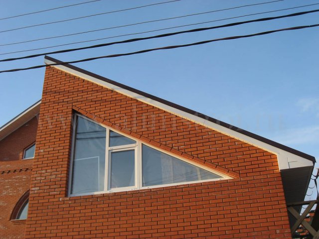 Мансардная крыша гараж по ул.Грушевая